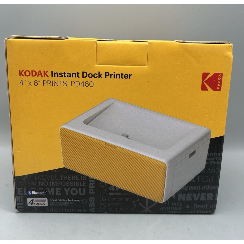 Kodak Instant Dock Photo Printer (PD460) - Sealed - Picture 4 of 6